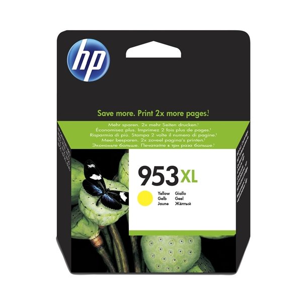 HP Blkpatron 953XL Gul (F6U18AE)